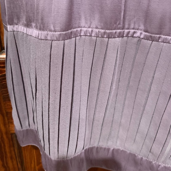 Vintage Kimchi Blue Dress Medium Lavender Purple Ruffle detail Great condition! - Picture 11 of 12